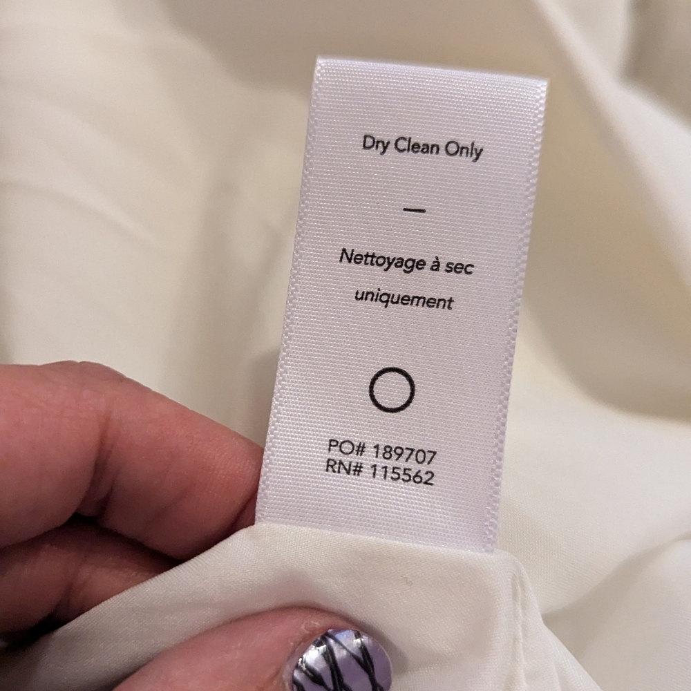 Likely White Ruffle Adjustable Spaghetti Strap Dr… - image 8